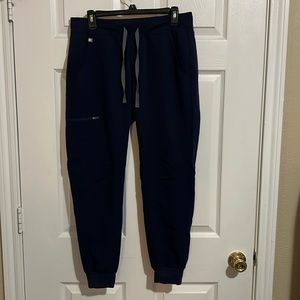 Women figs zamora jogger scrub pants size medium, regular length, NAVY